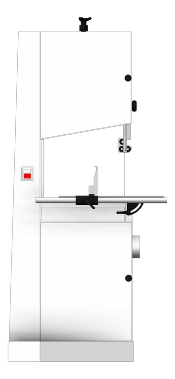 Front Image of Machinery Bandsaw TFSProjects SCM Minimax S45N
