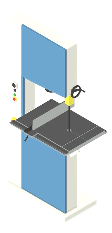 Image of Machinery Bandsaw TFSProjects WoodCutting