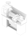 3D Documentation Image of Machinery CentreLathe TFSProjects Deluxe