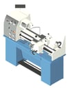 3D Presentation Image of Machinery CentreLathe TFSProjects Deluxe