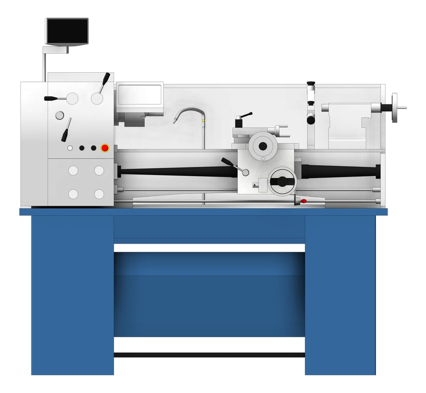 Front Image of Machinery CentreLathe TFSProjects Deluxe
