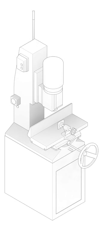 3D Documentation Image of Machinery ChiselMorticer TFSProjects 160mmCapacity