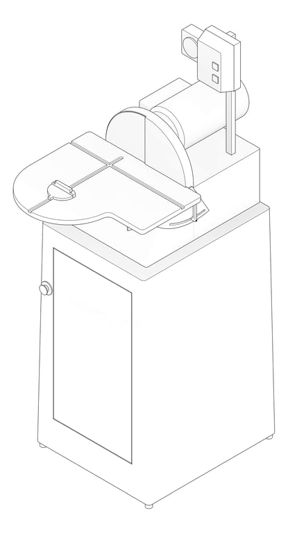 3D Documentation Image of Machinery DiscSander TFSProjects 305mm