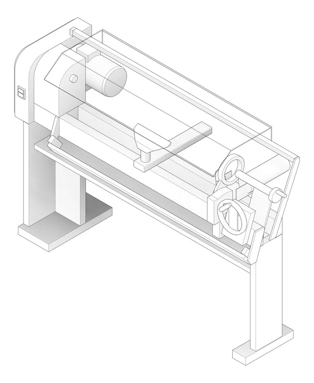 3D Documentation Image of Machinery ManualCopyWoodLathe ToolsForSchools SCM Minimax T124CE