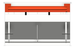 Front Image of Machinery ManualTreadleGuillotine TFSProjects 1300mm