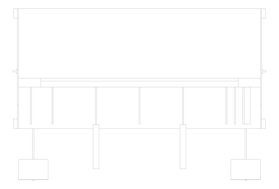 Plan Image of Machinery ManualTreadleGuillotine TFSProjects 1300mm
