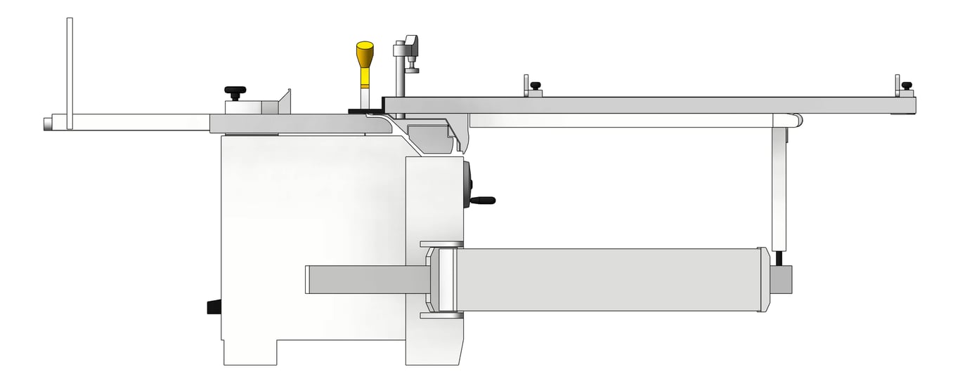 Left Image of Machinery PanelSaw TFSProjects SCM Minimax SC4Elite