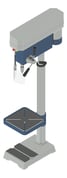 3D Presentation Image of Machinery PedestalDrill TFSProjects