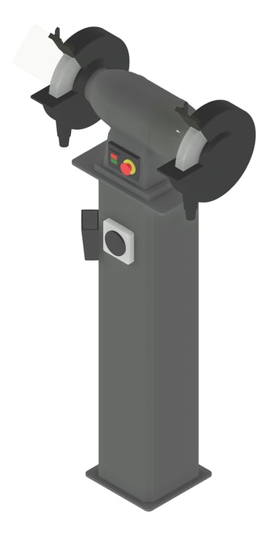 Image of Machinery PedestalGrinder TFSProjects 200mm