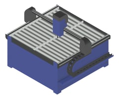 3D Presentation Image of Machinery PlasmaCuttingTable TFSProjects CNC KT12