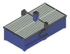 3D Presentation Image of Machinery PlasmaCuttingTable TFSProjects CNC KT24