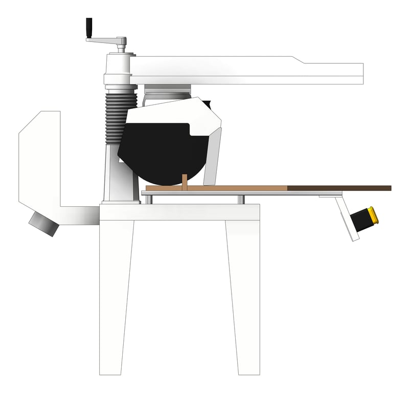 Left Image of Machinery RadialArmSaw TFSProjects SCM Minimax SR650
