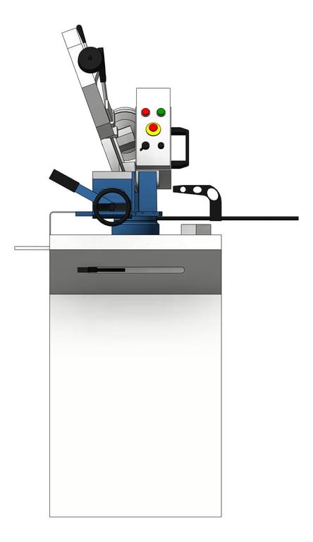 Left Image of Machinery SwivelHeadMetalCuttingBandsaw TFSProjects