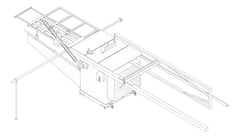 3D Documentation Image of Machinery TableSaw TFSProjects