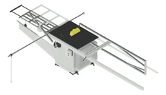3D Presentation Image of Machinery TableSaw TFSProjects