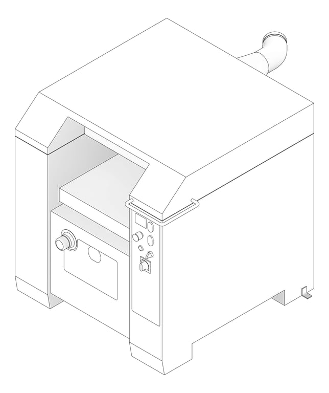 3D Documentation Image of Machinery Thicknesser TFSProjects SCM Minimax S52EliteS
