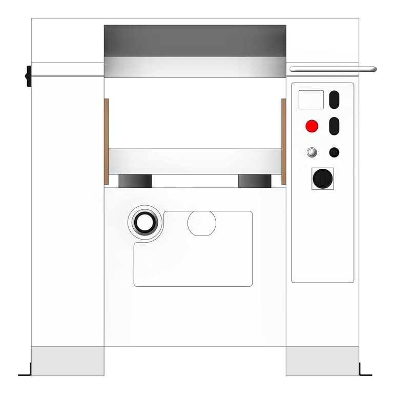 Front Image of Machinery Thicknesser TFSProjects SCM Minimax S52EliteS