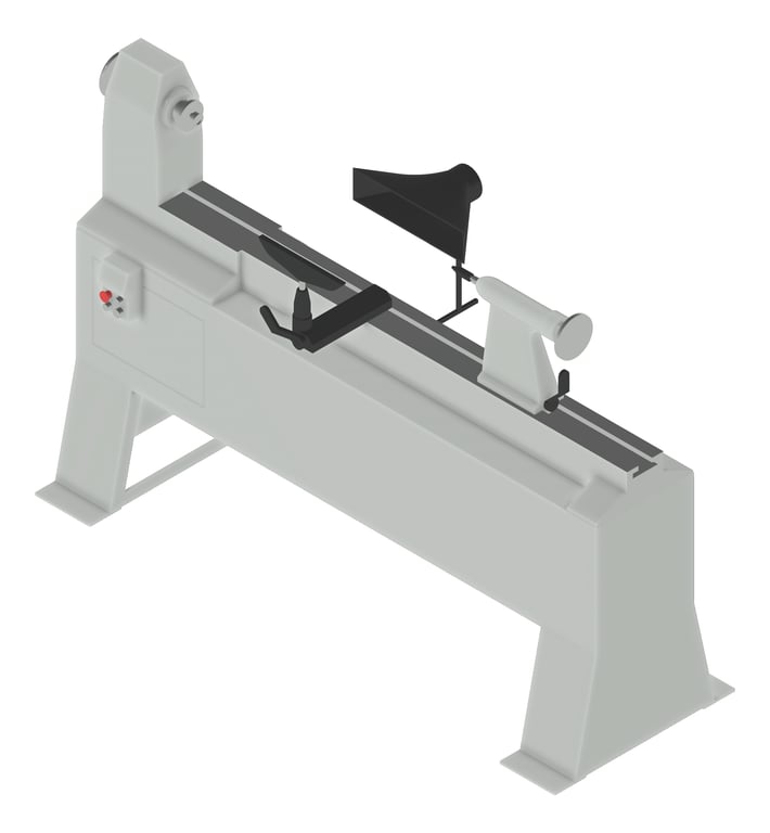 Image of Machinery WoodLathe TFSProjects VariableSpeed