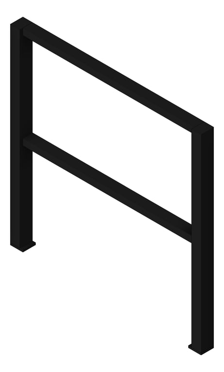 3D Shaded Image of Storage ClampRack TFSProjects System7 Klamp