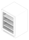 3D Documentation Image of Refrigerator Underbench Vintec Beverage 100Bottle