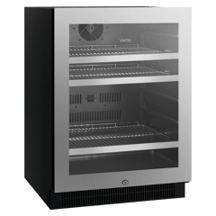 VBS050SSB-X_HERO_ANG_EMPTY.png Image of Refrigerator Underbench Vintec Beverage 100Bottle
