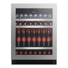 VBS050SSB-X_HERO_PROP.png Image of Refrigerator Underbench Vintec Beverage 100Bottle