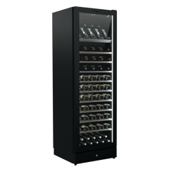 VWM198PBA_9_1_ANG_L_Closed.png Image of Refrigerator Freestanding Vintec Premium Wine 126Bottle TelescopicShelves