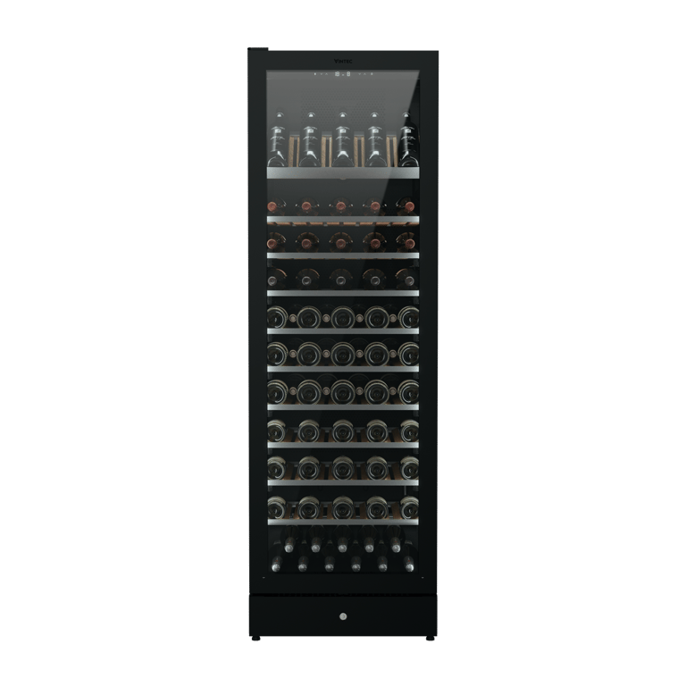VWM198PBA_9_1_Front_Closed_R.png Image of Refrigerator Freestanding Vintec Premium Wine 126Bottle TelescopicShelves