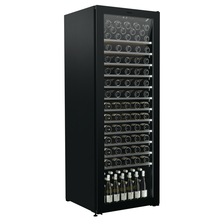 VWM306PBA_EasyAccess_left_closed (1).png Image of Refrigerator Freestanding Vintec Premium Wine 180Bottle TelescopicShelves
