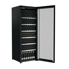 VWM306SBA_MaximumCapacity_thick_left_open.png Image of Refrigerator Freestanding Vintec Premium Wine 306Bottle