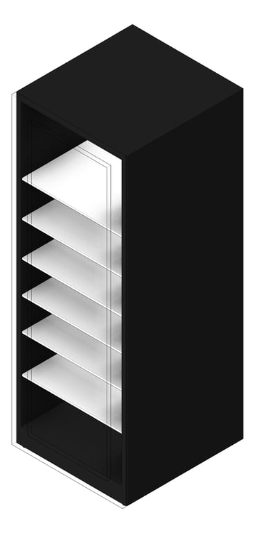 3D Shaded Image of Refrigerator Freestanding Vintec Premium Wine 306Bottle