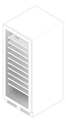 3D Documentation Image of Refrigerator Freestanding Vintec Wine 130Bottle