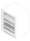 3D Documentation Image of Refrigerator Underbench Vintec Wine 50Bottle