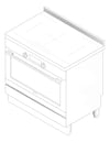 3D Documentation Image of Cooker Upright Westinghouse Electric