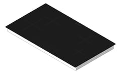 3D Shaded Image of Cooktop Induction Westinghouse 900