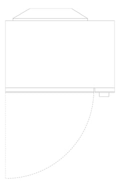 Plan Image of Microwave Countertop Westinghouse 29L