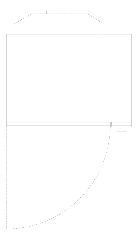 Plan Image of Microwave Countertop Westinghouse 42L