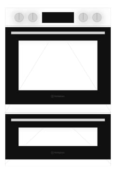 Front Image of Oven Electric Westinghouse 600 Duo