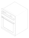 3D Documentation Image of Oven Electric Westinghouse 600 SeparateGrill