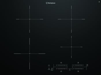 Westinghouse 70cm Induction Cooktop WHI743BD.jpg Image of Cooktop Induction Westinghouse 700