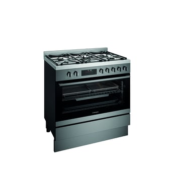 Westinghouse 90cm Freestanding Oven WFEP9717DD.jpg Image of Cooker Upright Westinghouse DualFuel