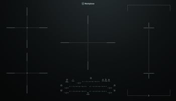 Westinghouse 90cm Induction Cooktop WHI955BD.jpg Image of Cooktop Induction Westinghouse 900