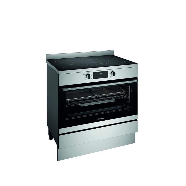 Westinghouse Electric Freestanding Oven WFE9546SD.jpg Image of Cooker Upright Westinghouse Electric