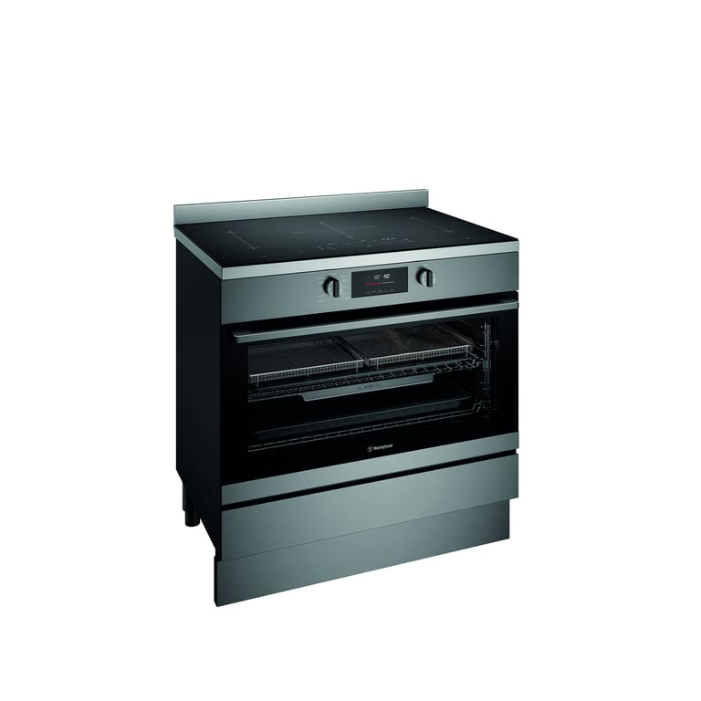Westinghouse Electric Freestanding Oven WFEP9757DD.jpg Image of Cooker Upright Westinghouse Electric