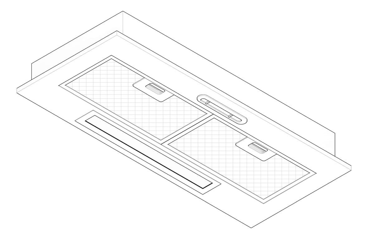 3D Documentation Image of Rangehood Integrated Westinghouse 710