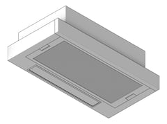 3D Shaded Image of Rangehood SlideOut Westinghouse 600