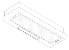 3D Documentation Image of Rangehood SlideOut Westinghouse 900