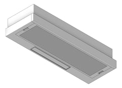 3D Shaded Image of Rangehood SlideOut Westinghouse 900