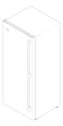 3D Documentation Image of Freezer SingleDoor Westinghouse