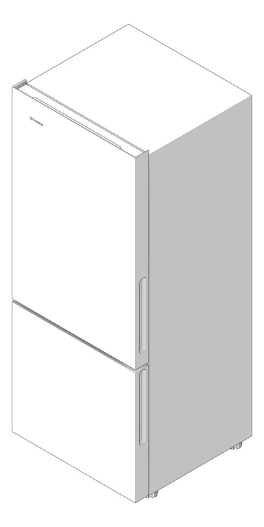 Image of Refrigerator Freezer Westinghouse 425L